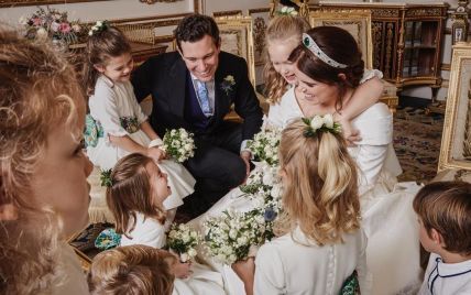 За кулисами свадьбы: принцесса Евгения поделилась еще одним трогательным снимком с поклонниками