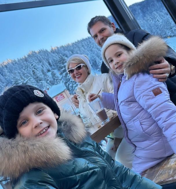 Катерина Бужинська на відпочинку з родиною / © instagram.com/buzhynska