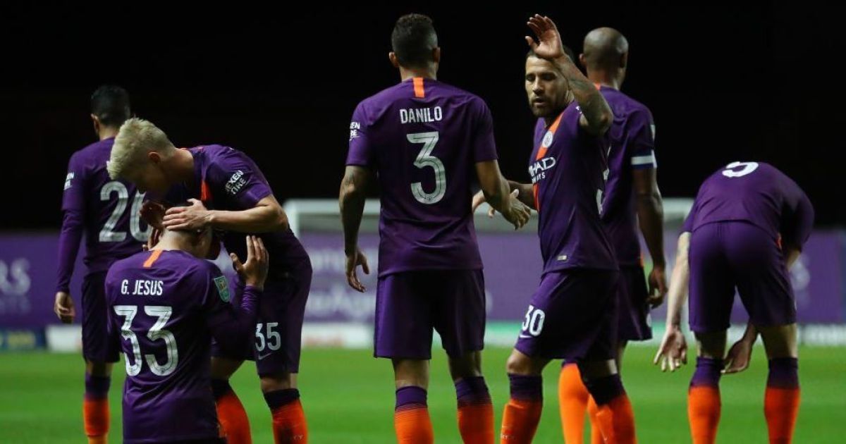 Зинченко провел весь матч в Кубке лиги, "Манчестер Сити" победил