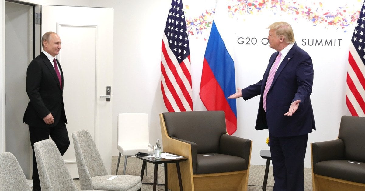 Володимир Путін та Дональд Трамп