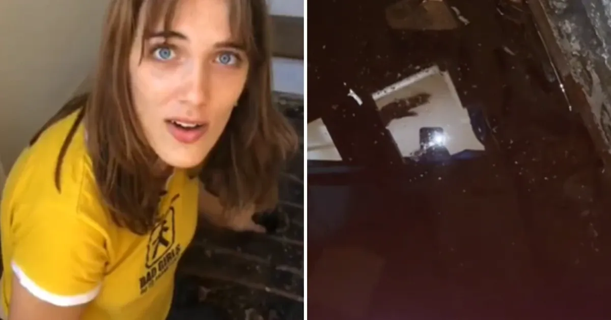 Женщина купила дом и обнаружила под полом то, что удивило всю Сеть (видео)