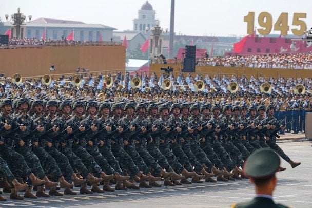 Військовий парад у Китаї 3 вересня  / © Associated Press