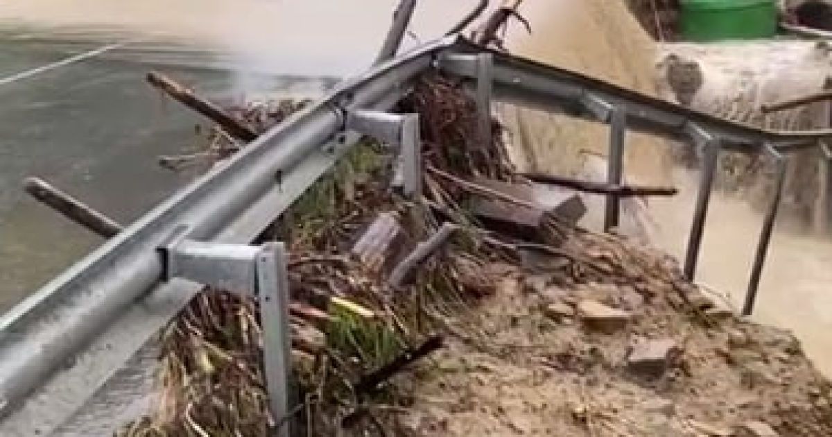 Наслідки потужної зливи на Львівщині 11 червня. ФОТ: скрин із відео