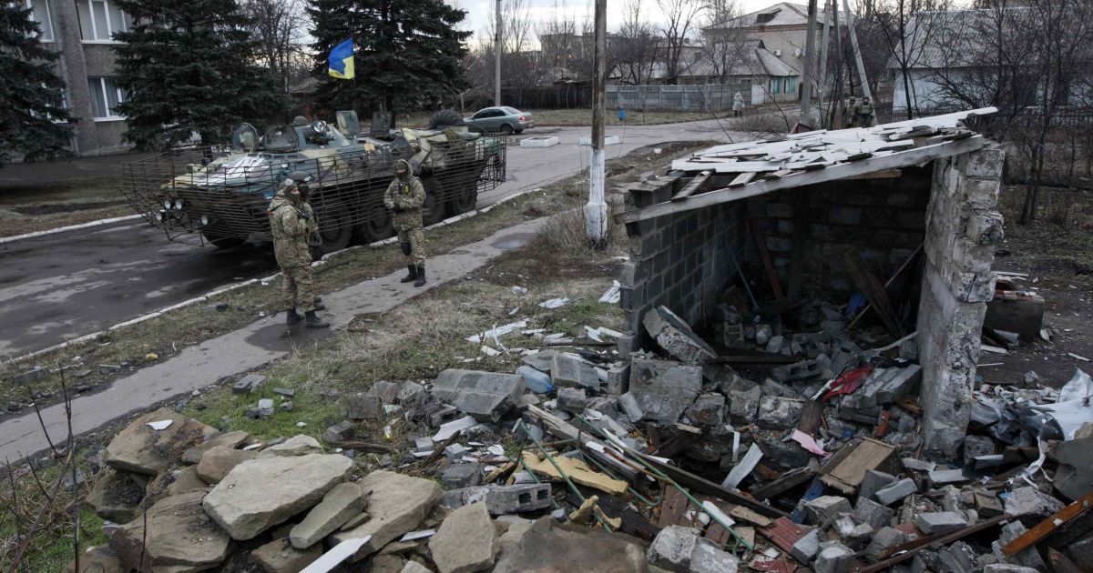 Українські військові під Дебальцевим _19
