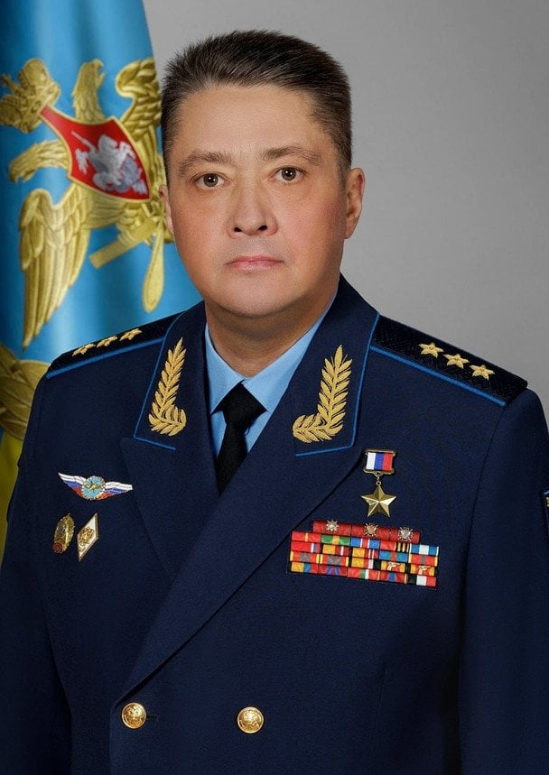 Командувач Повітряно-космічних сил РФ Олександр Чайко / © Telegram / Сергій Стерненко
