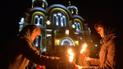 Великоднє диво. Як зустрічали благодатний вогонь у Володимирському соборі