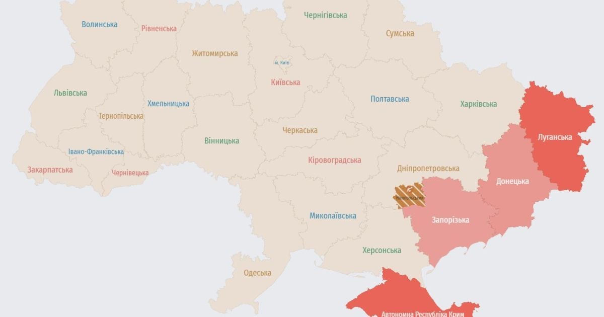 Україна "червоніє"