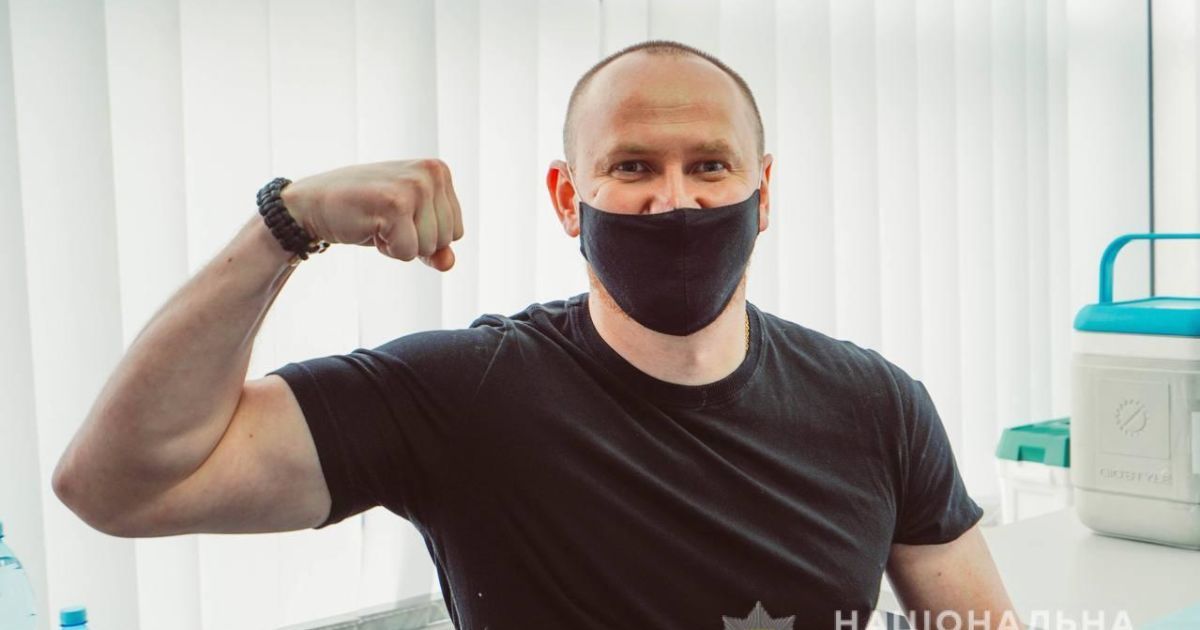 Нацполіція розпочала процес вакцинації_1 / © Департамент коммуникации Нацполиции Украины