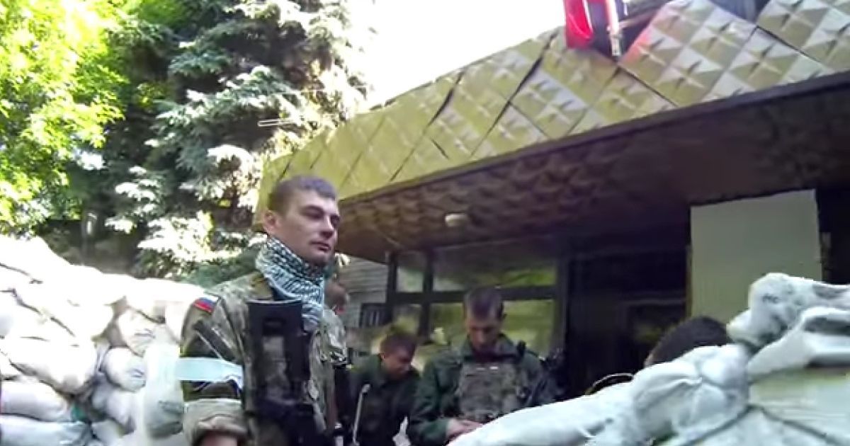 Новое видео наступления боевиков на Марьинку