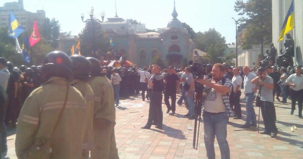 Сутички під Радою з боку міліції_1 / © Фото Натальи Нагорной/ТСН