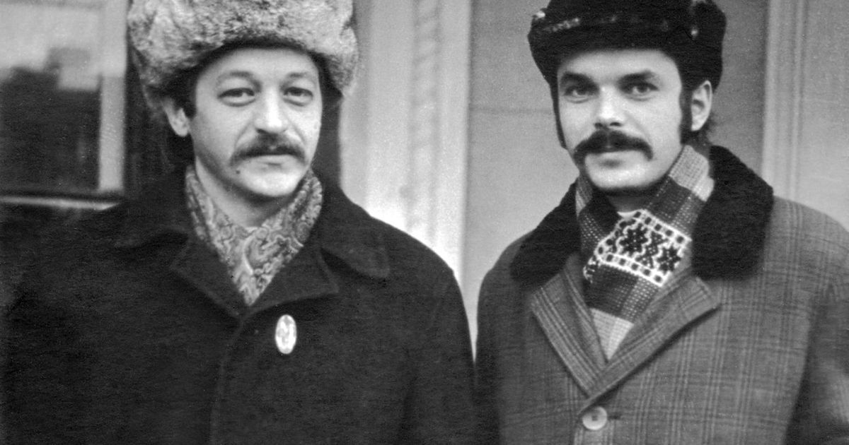 Микола Матусевич (на фото - зліва) та Мирослав Маринович (на фото - зправа). Фото: facebook.com/mykola.matusevych