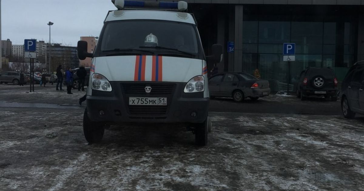мурманськ евакуація торгвоельного центру_2 / © ВКонтакте/Подслушано в Мурманске №1
