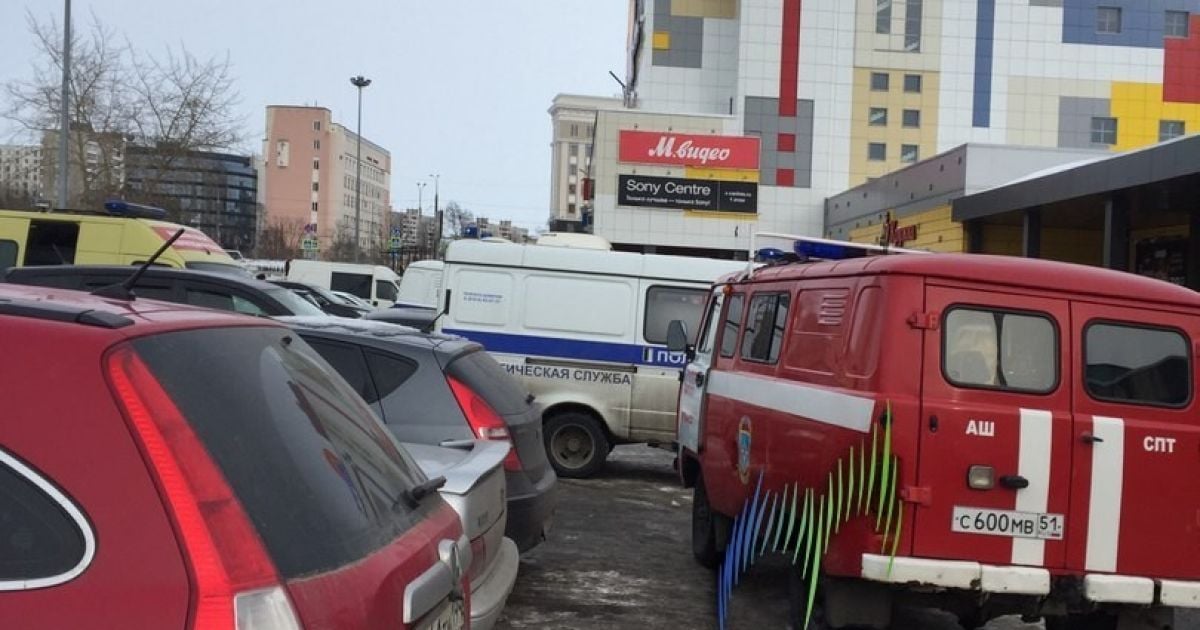 мурманськ евакуація торговельного центру_4 / © ВКонтакте/Мурманск