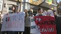 У Києві десятки людей вийшли на мітинг на підтримку нацгвардійця Марківа, засудженого в Італії