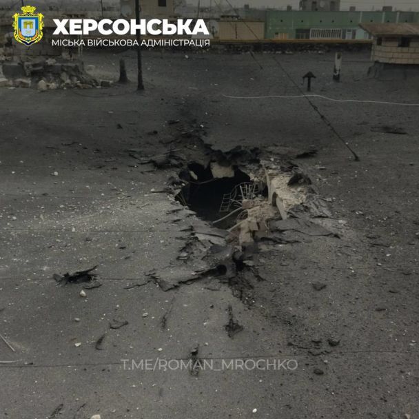 Наслідки обстрілу Херсона 3 березня