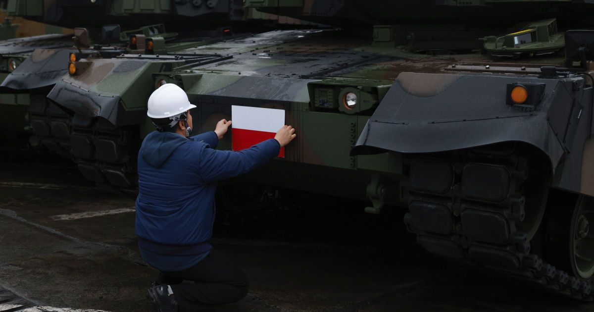 Південнокорейські танки K2 Black Panther у Польщі