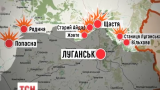 На Луганщині бойовики продовжують руйнувати населені пункти