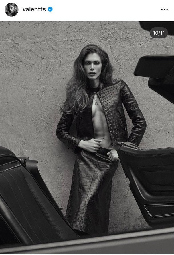 Валентина Сампайо в Harper’s Bazaar Greece / © Instagram Валентини Сампайо