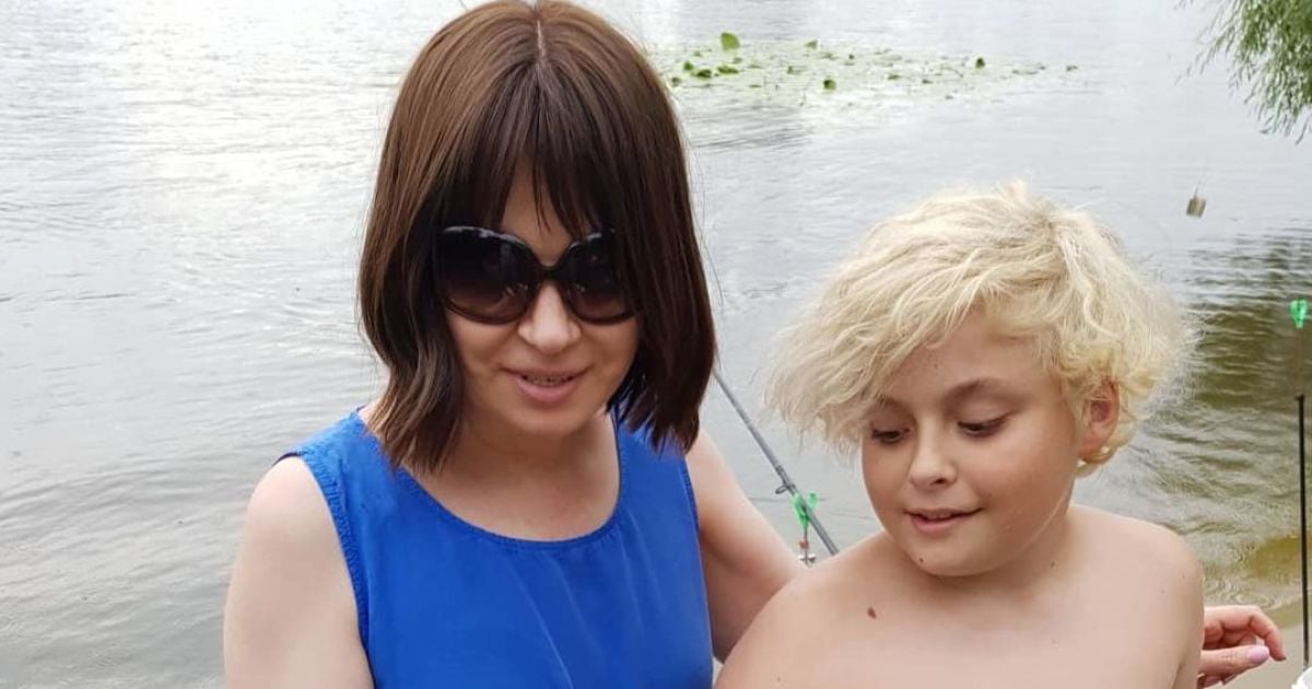 Алла Мазур розповіла, як дозволила 12-річному сину стати блондином