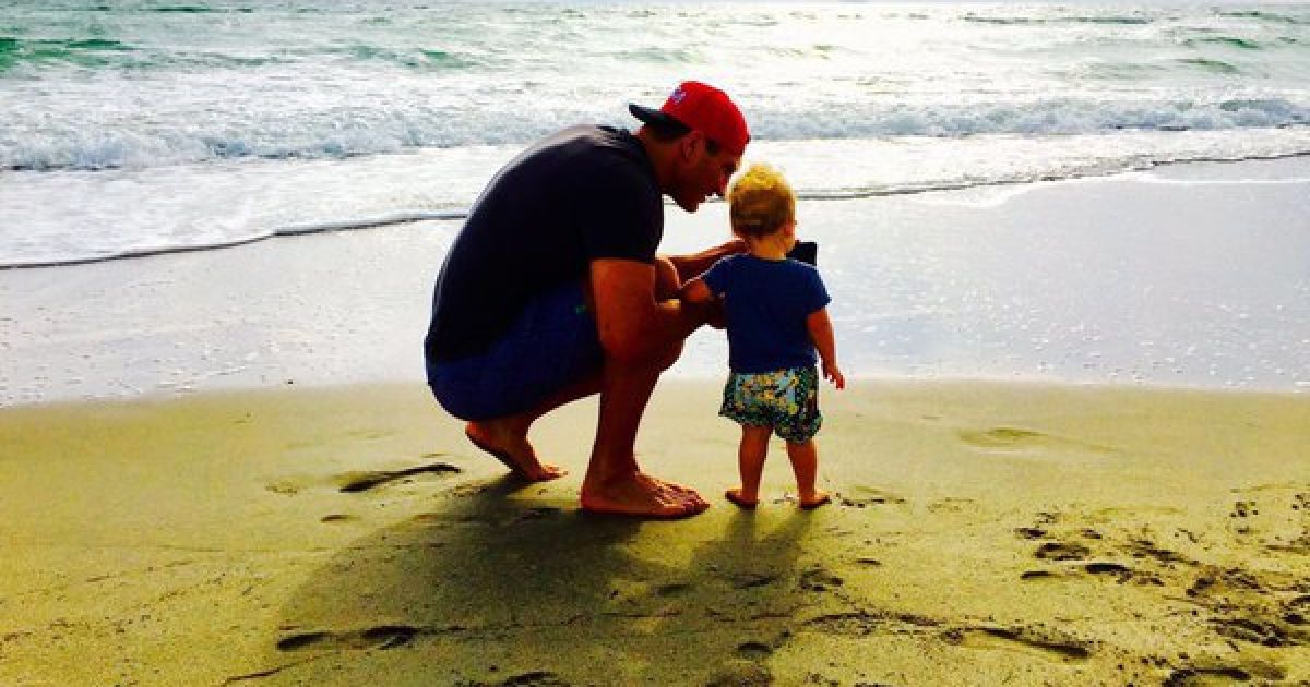 Кличко с дочкой.