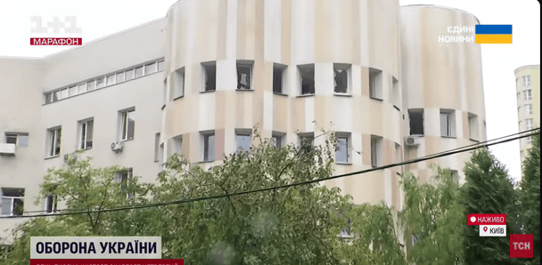 Наслідки атаки по пологовому / © ТСН
