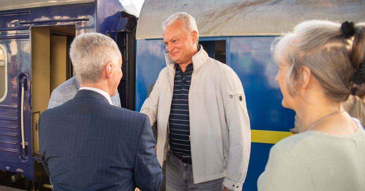 Президент Литвы Гитанас Науседа. ФОТО: GitanasNauseda/Twitter