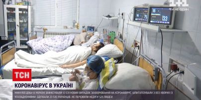 Коронавирус в Украине: 525 человек умерли, в больницы попали чуть более 3 тысяч
