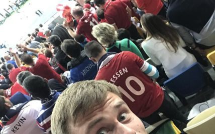 Иностранных любителей футбола приятно удивило гостеприимство ведущего Егора Гордеева