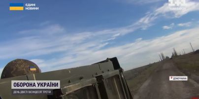 "Єгері" змушують російську піхоту тікати з-під Бахмута: унікальні кадри роботи по ворогу