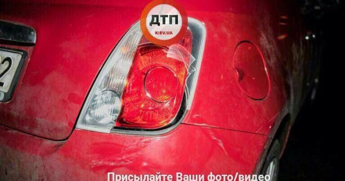 ДТП бетономішалка і французьке посольство_2 / © facebook.com/dtp.kiev.ua