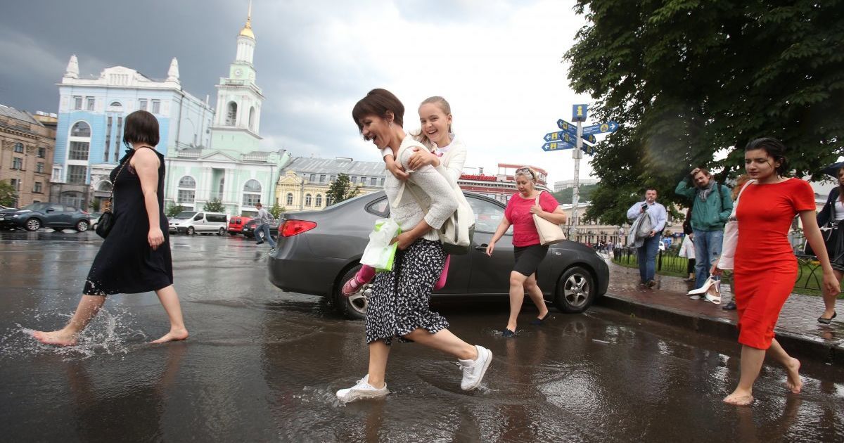 злива в києві 10 червня_9 / © УНИАН