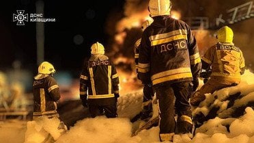 Атака на Київську область_6 / © ДСНС