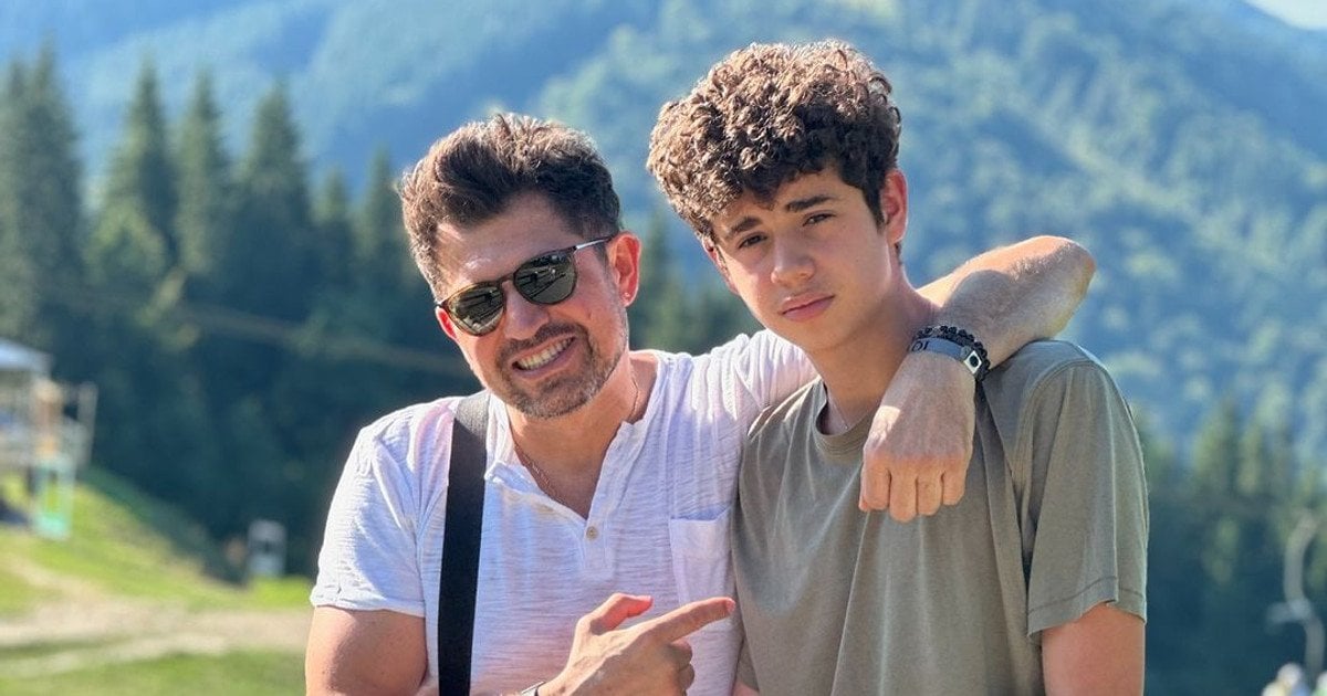 Андрій Джеджула з сином