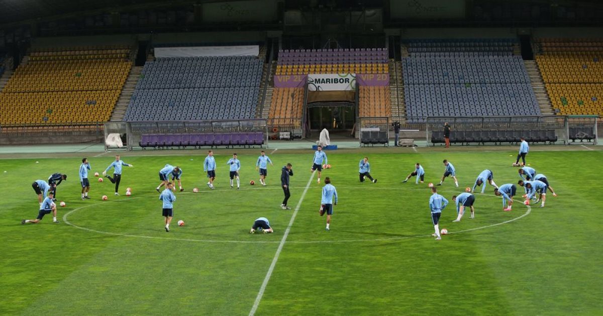 Тренировка сборной Словении / © facebook.com/NogometnazvezaSlovenije
