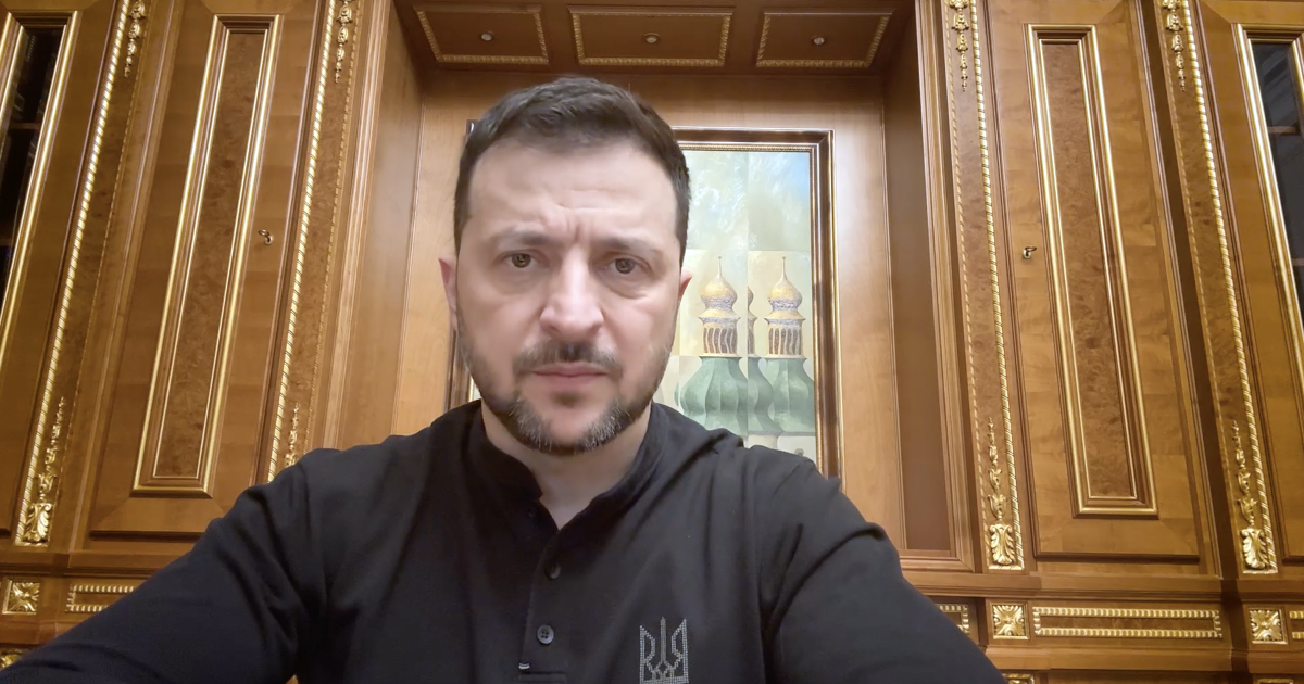 Президент Украины Владимир Зеленский обратился в страну в четверг, 6 февраля