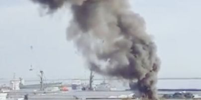 В турецком черноморском порту Самсун произошел взрыв, начался пожар: подробности