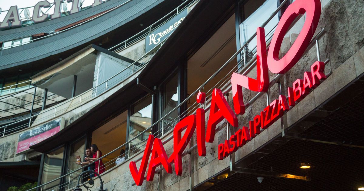 Украинские рестораны Vapiano - лучшие в мире