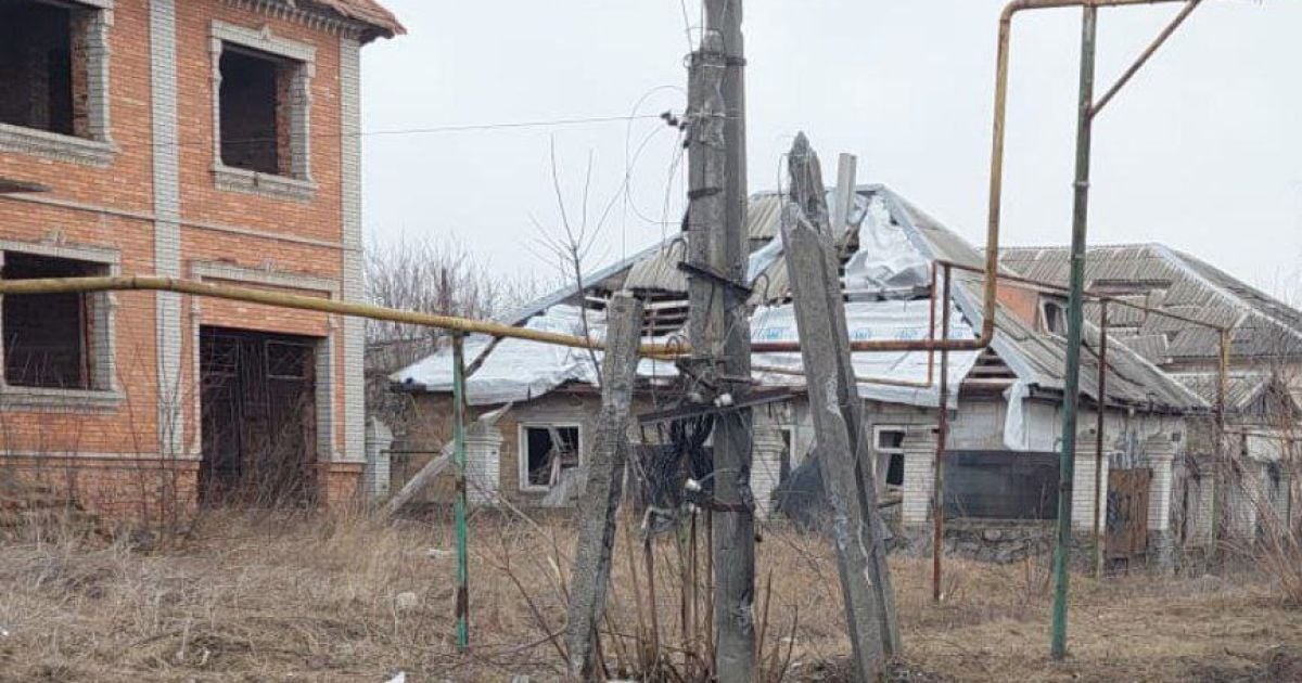 Последствия атаки по Запорожской области/ Фото: Запорожская ОВА