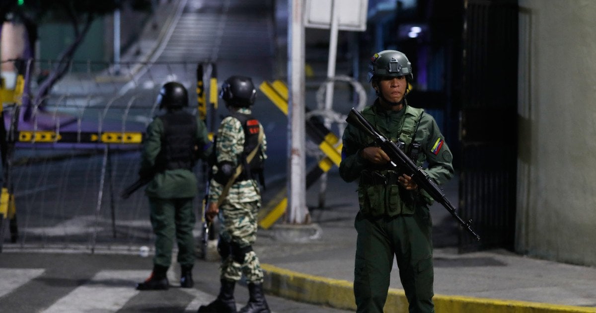 Охоронці палацу президента у Венесуелі