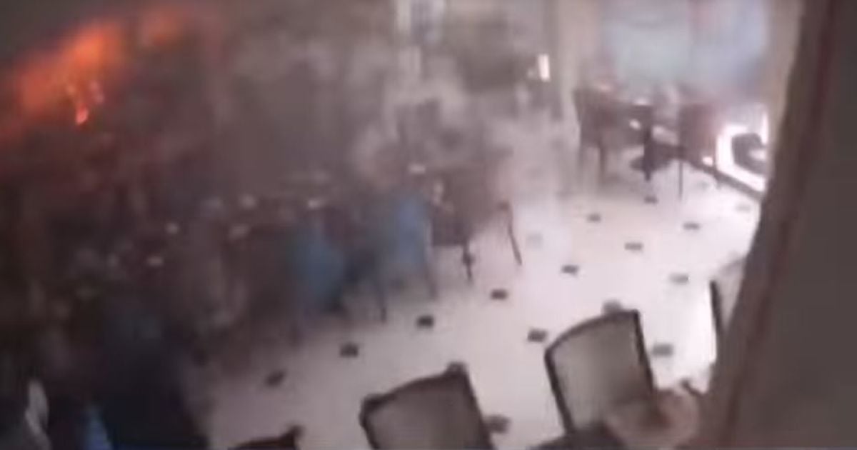 Появилось видео подрыва террориста-смертника в отеле на Шри-Ланке