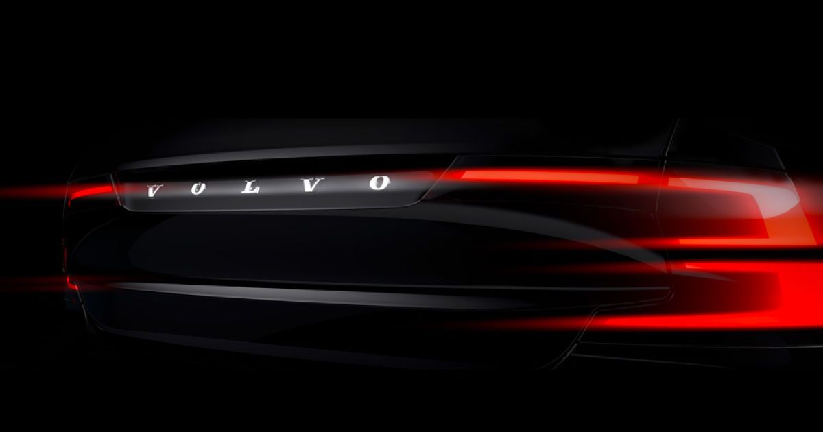 Volvo опубликовала тизеры нового флагманского седана
