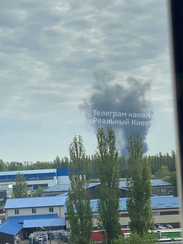 Пожежа спалахнула у Солом’янському районі. / ©