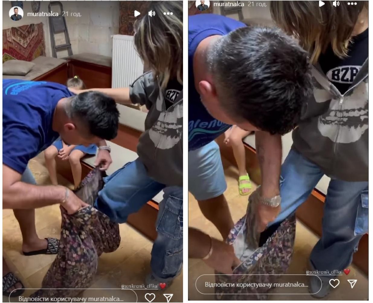 Бывший муж Ани Лорак с дочерью / © instagram.com/muratnalca