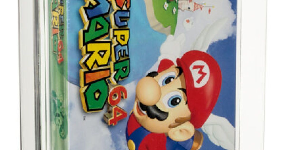 В США картридж Super Mario 64 продали на аукционе за рекордные $1,5 млн - Vimarsana News