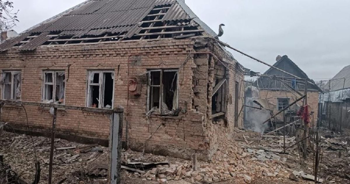 The occupiers shelled the private sector of Nikopol with heavy artillery / Photo: Ministry of Internal Affairs