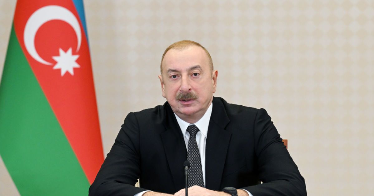 Президент Азербайджана Ильхам Алиев