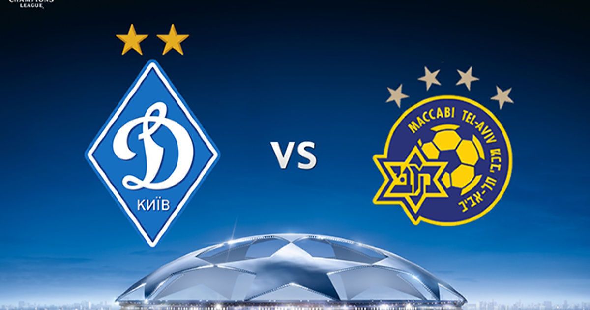 Ліга чемпіонів. Динамо - Маккабі - 1:0. Статистика матчу