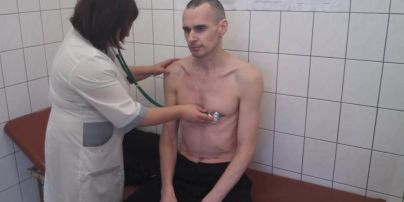 У Росії показали фото Сенцова з лікарні