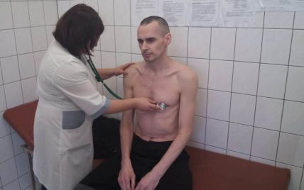 У Росії показали фото Сенцова з лікарні