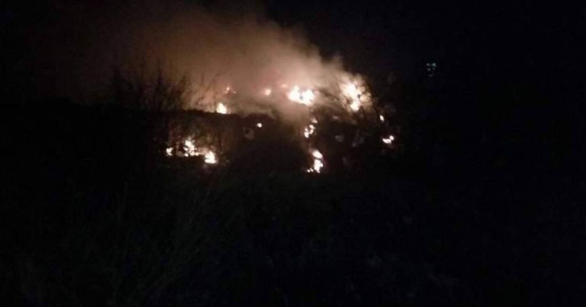 У Житомирі невідомі підпалили полігон побутових відходів
